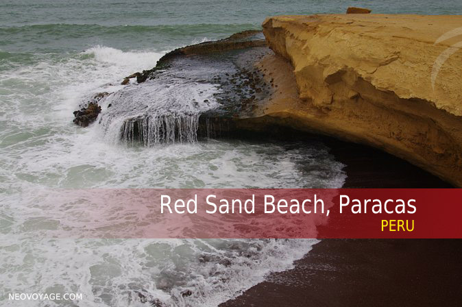 Red Sand Beach, Paracas, Peru